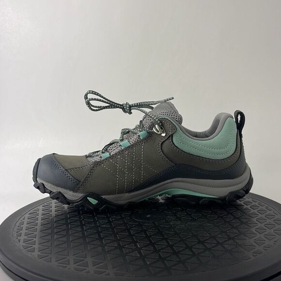 Oboz Sapphire Gray/Green Waterproof Hiking Shoes Women’s Size 6 - Picture 9 of 12